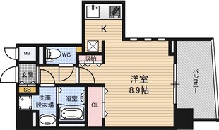 セイワパレス京町堀の物件間取画像